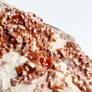 Vanadinite Matrix Specimens Druzy Red from Morocco​